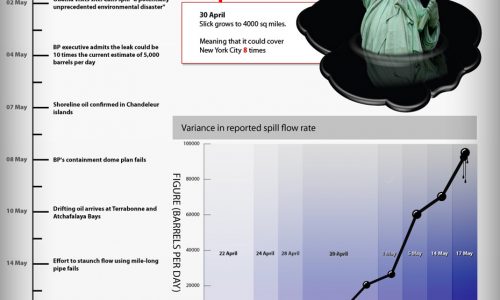 Deepwater Horizon Oil Spill Infographic