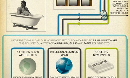 Recycling infographic