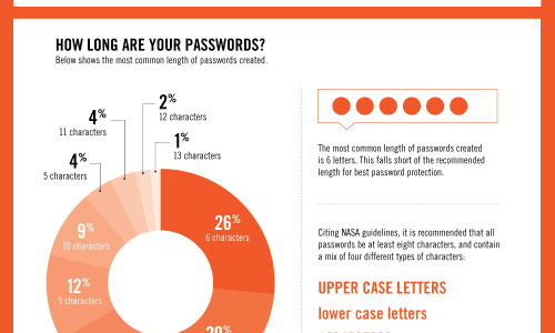 Top Hackable Passwords Infographic