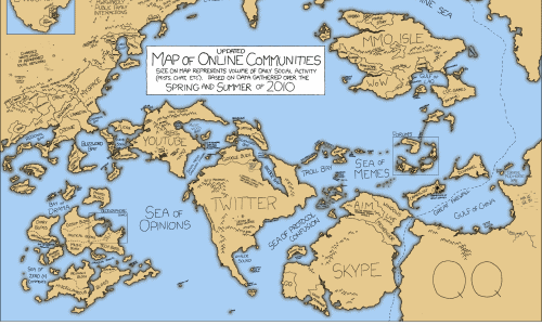 Map of Online Communities