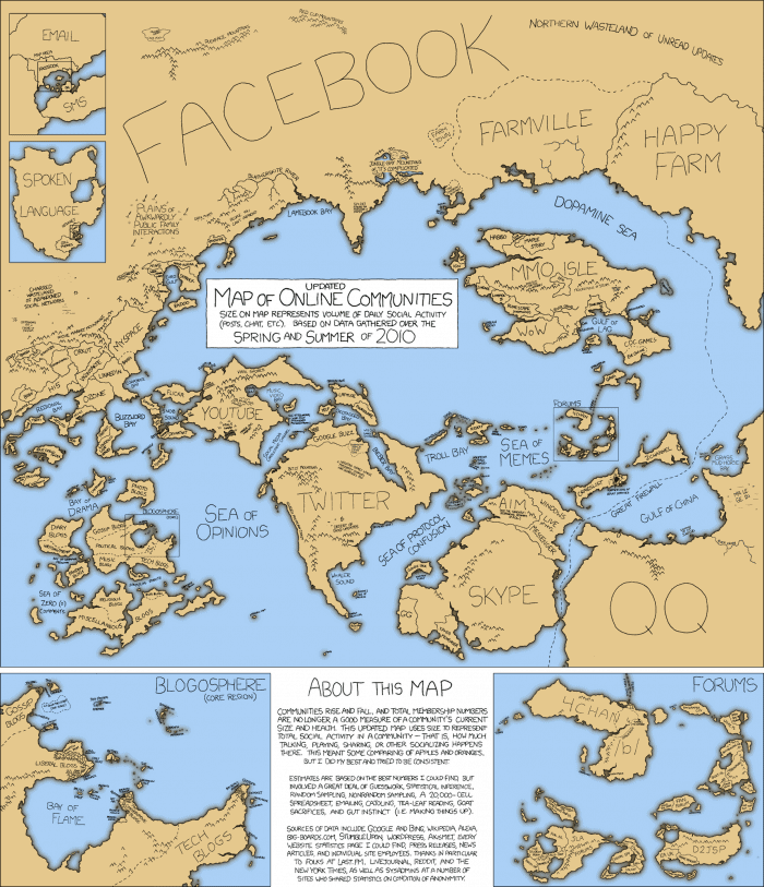 Map of Online Communities