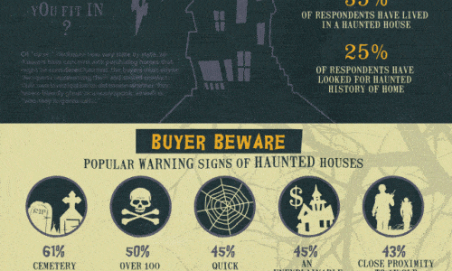 Haunted Houses Infographic