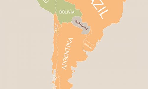 Cost of Living in different counties map