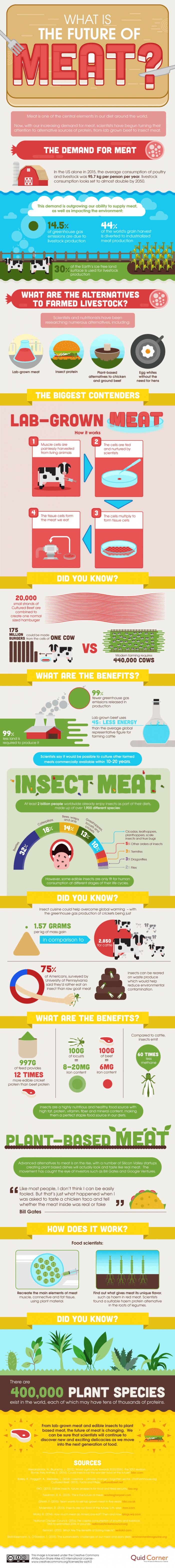 Future alternatives to replace traditional meat