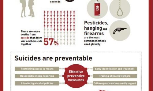 Infographic on Suicide