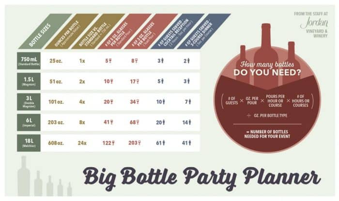 Wine Party Planning Infographic