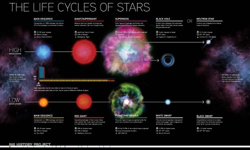 The Life Cycle of the Stars