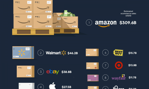 Biggest e-commerce businesses in the US