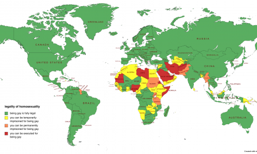 where is it illegal to be gay?